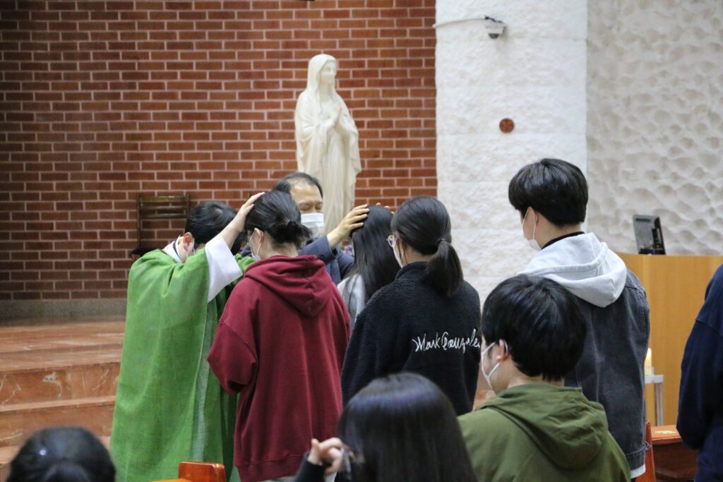 20211116-수험생 안수기도