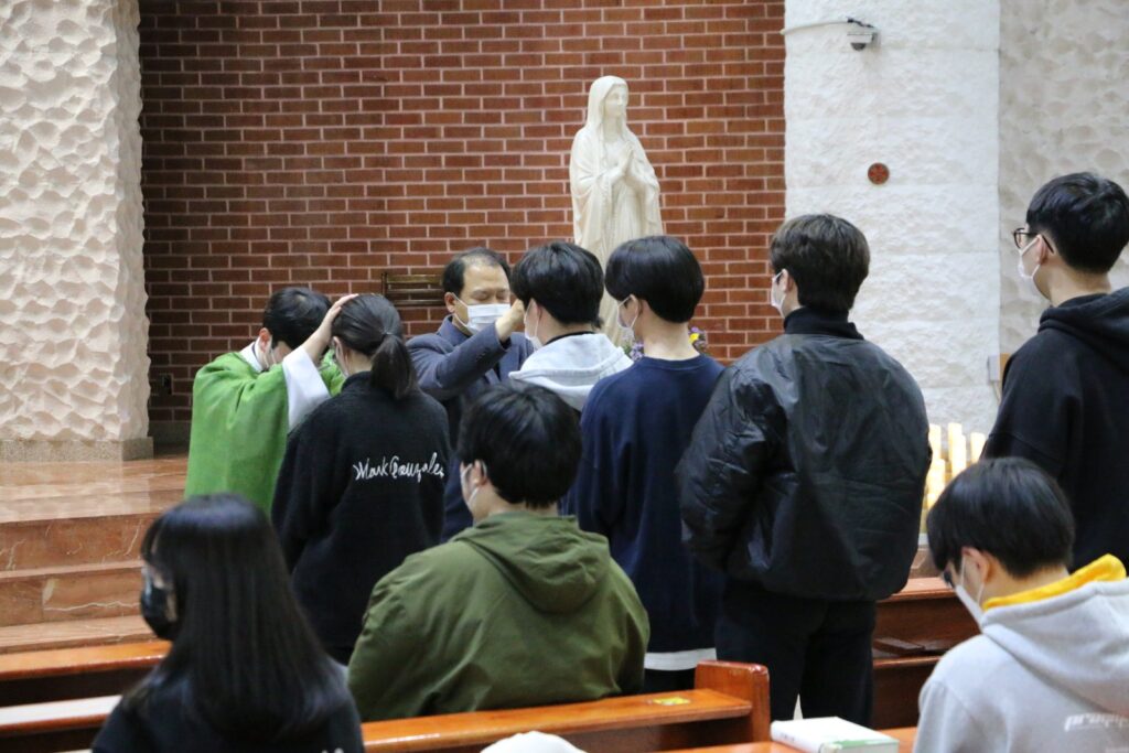 20211116-수험생 안수기도