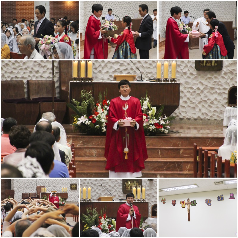한용희 대건안드레아신부님 영명축일 축하식 (2015. 7. 5)