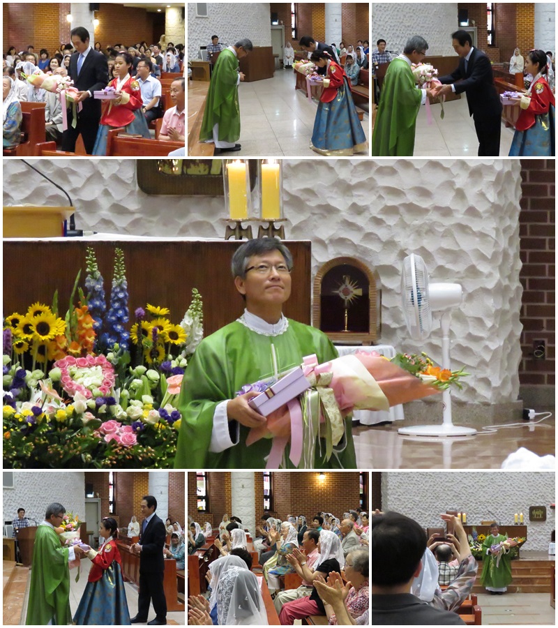 장명원 토마스 신부님 영명축일 축하식 (2015. 6. 28)