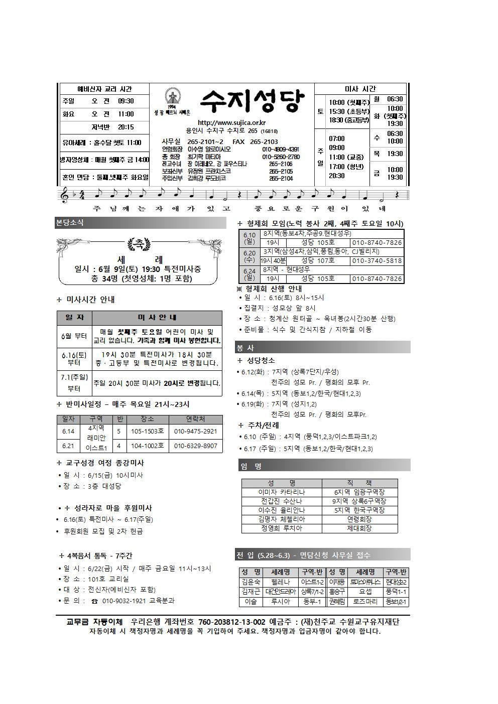 연중제10주일(18.06.10)