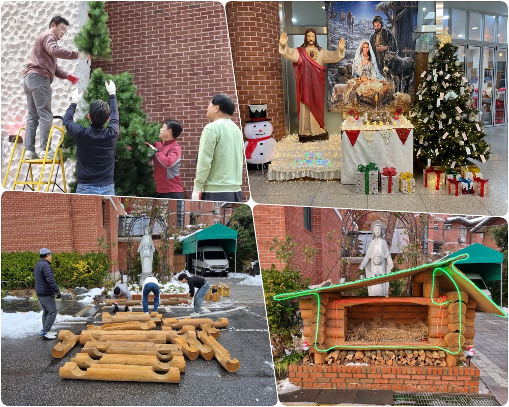 241130-성탄트리&야외구유설치