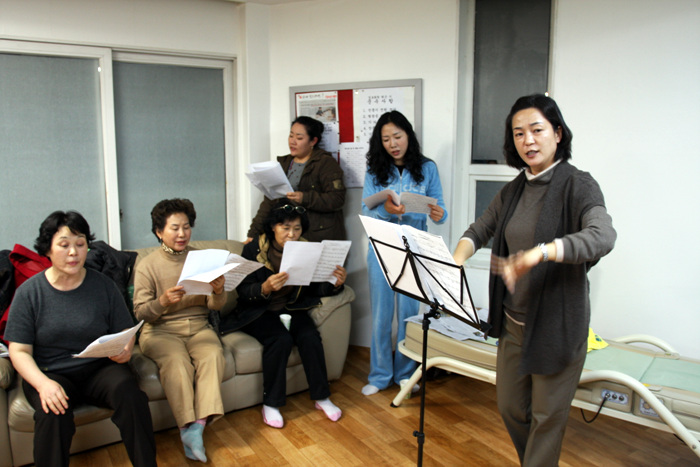 풍7지역 신정현대구역 음악회연습  091210
