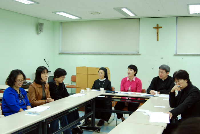 소공동체 봉사자와의 만남 091110