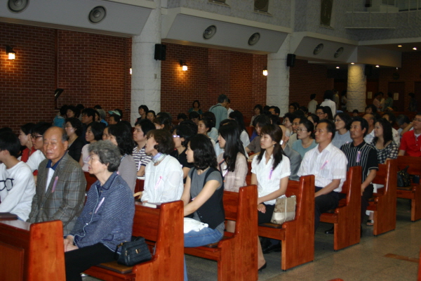 예비신자 입교식  090715
