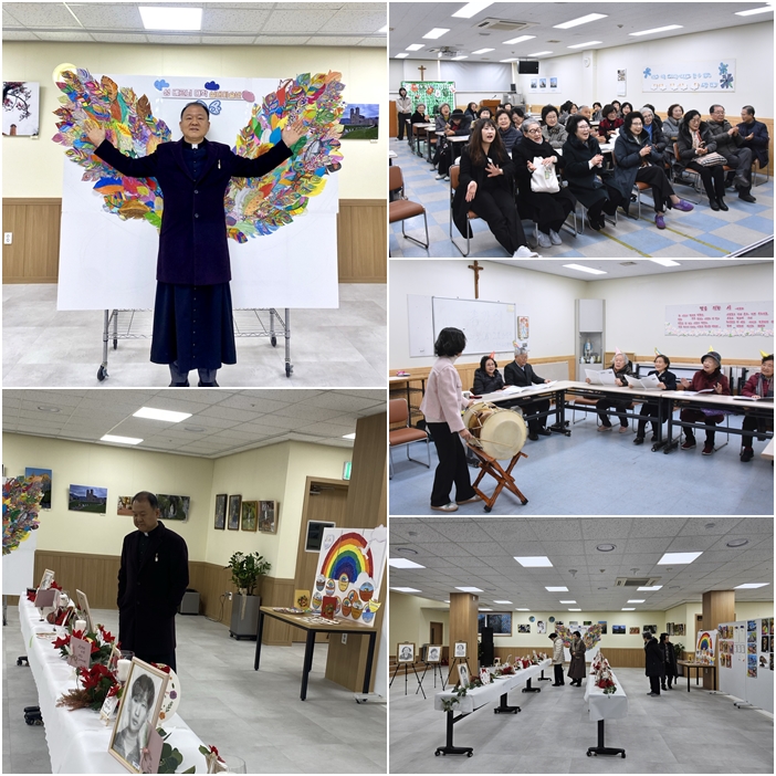 20241210-베르뇌대학 종강미사,작품전시회
