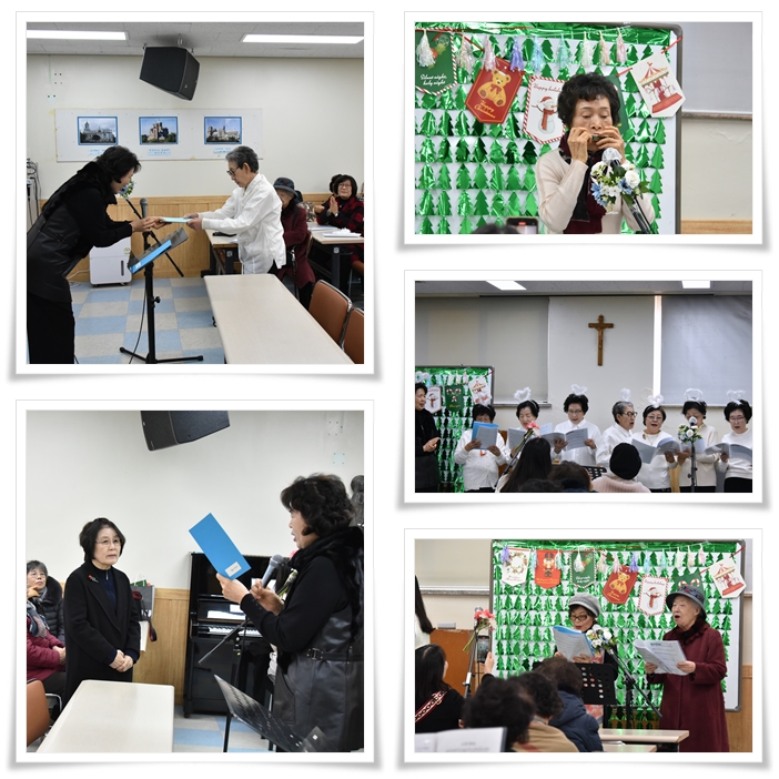 20241210-베르뇌대학 종강미사,작품전시회