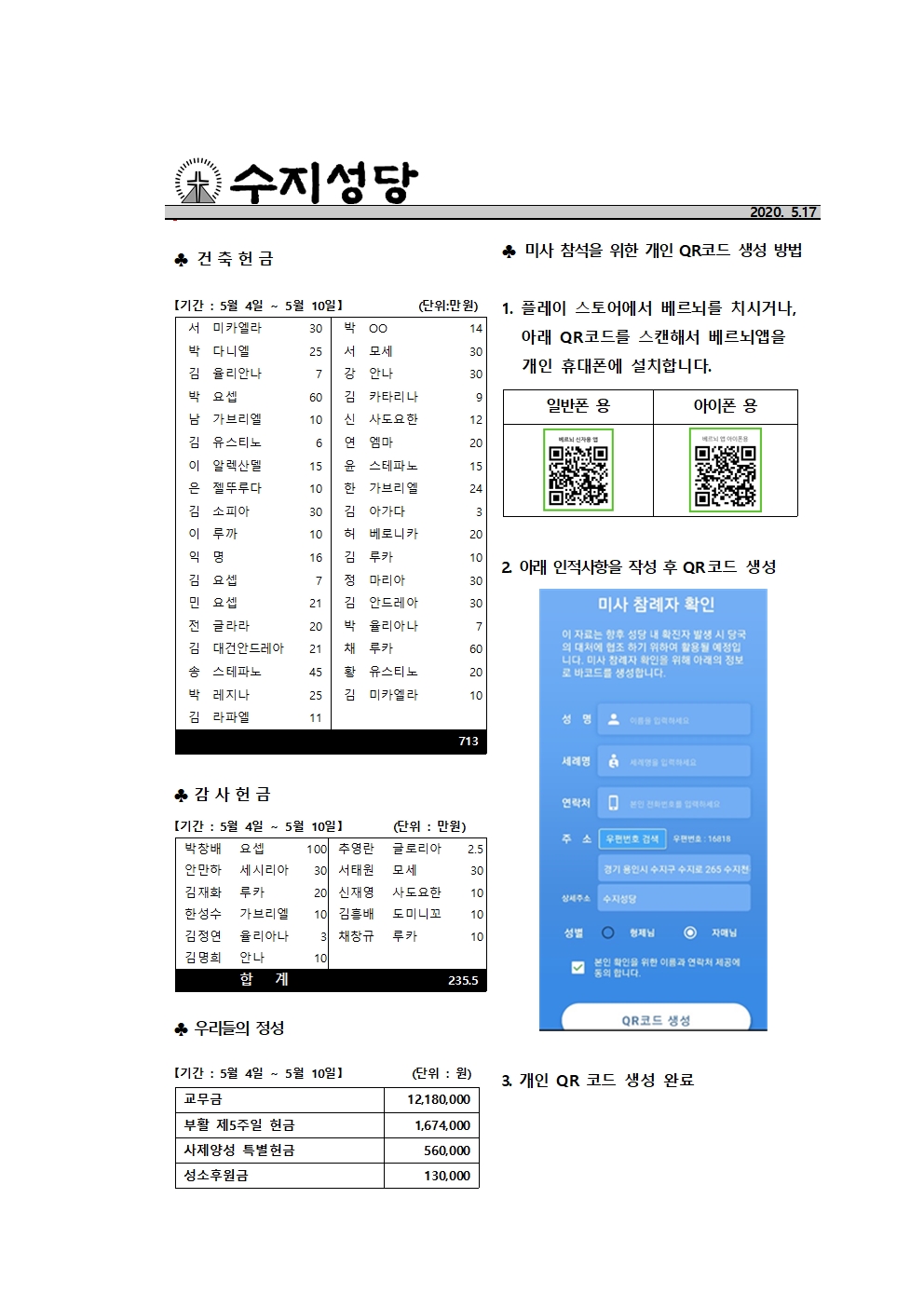 2020.05.17 – 부활 제6주일