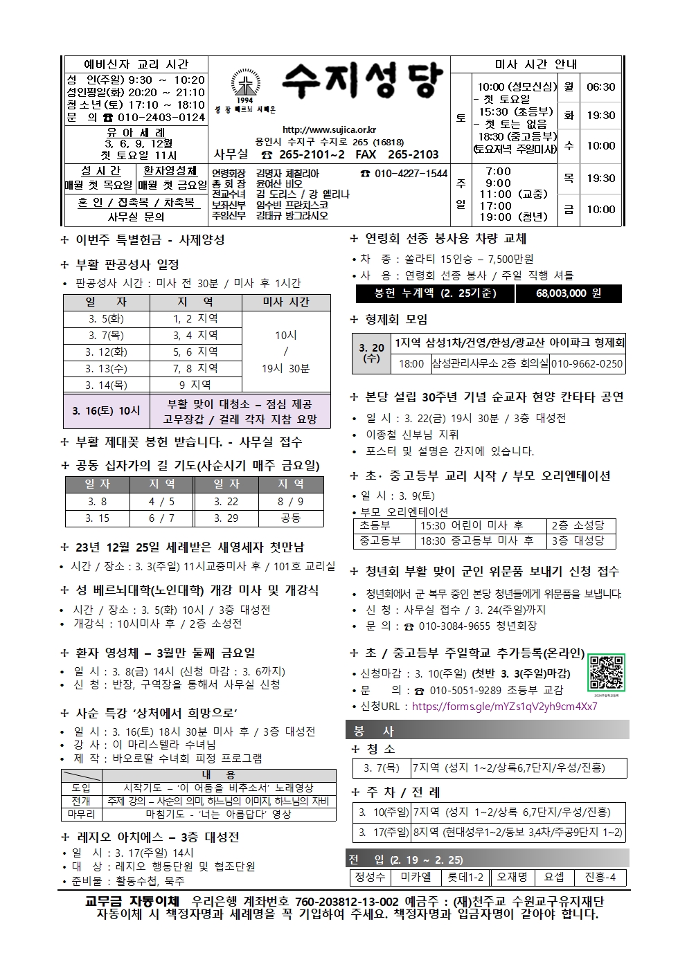 2024. 3. 3 – 사순 제3주일
