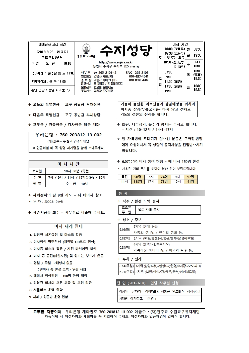 2020.06.14 – 지극히 거룩하신 그리스도의 성체 성혈 대축일