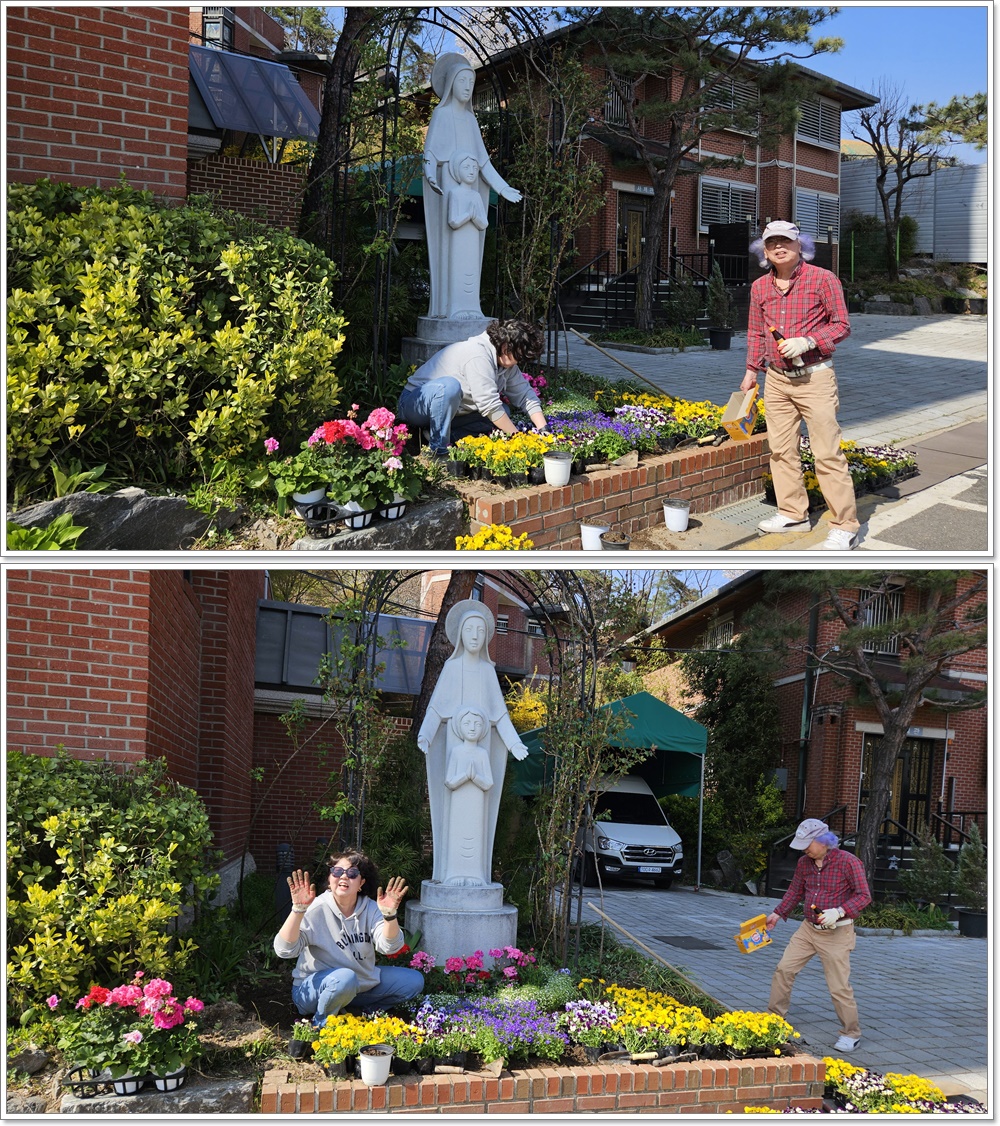 250411-성모동산꾸미기