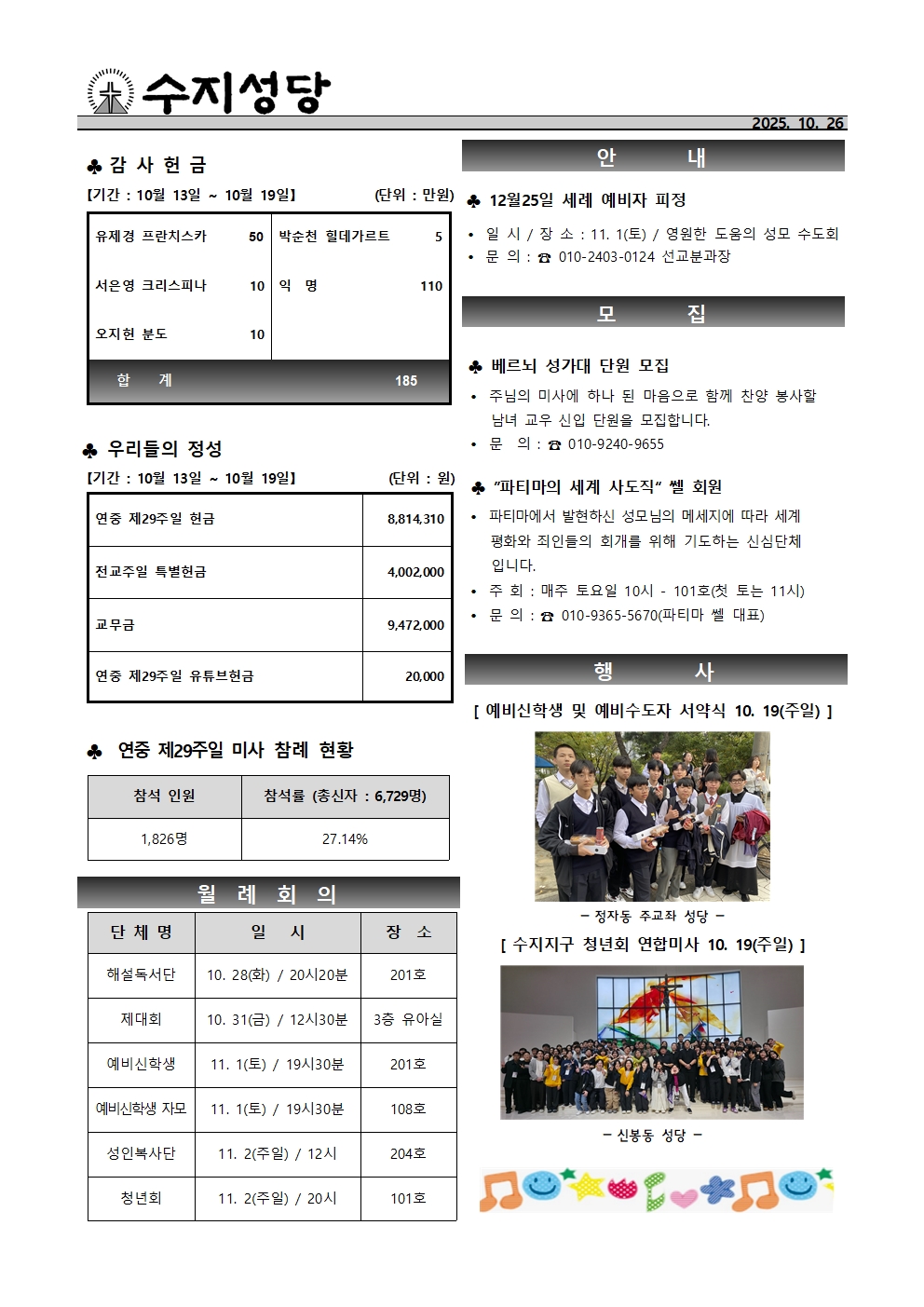 2025. 10. 26 – 연중 제30주일