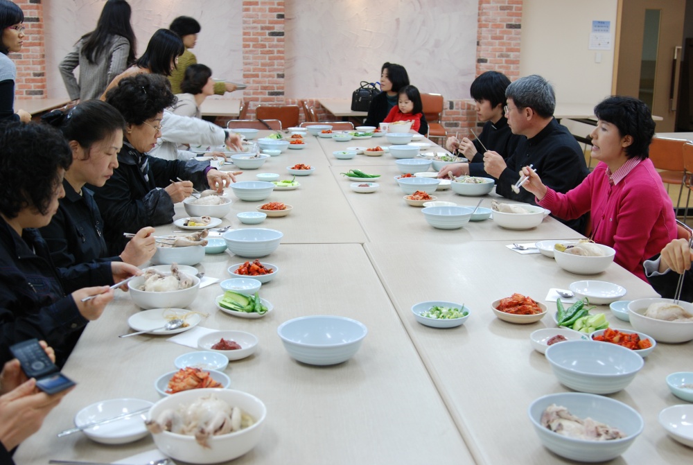 소공동체 봉사자와의 만남  091110