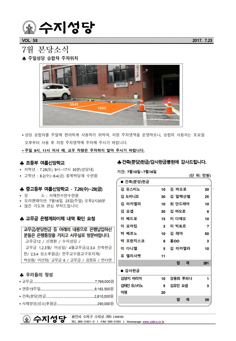연중 제16주일 (20170723)