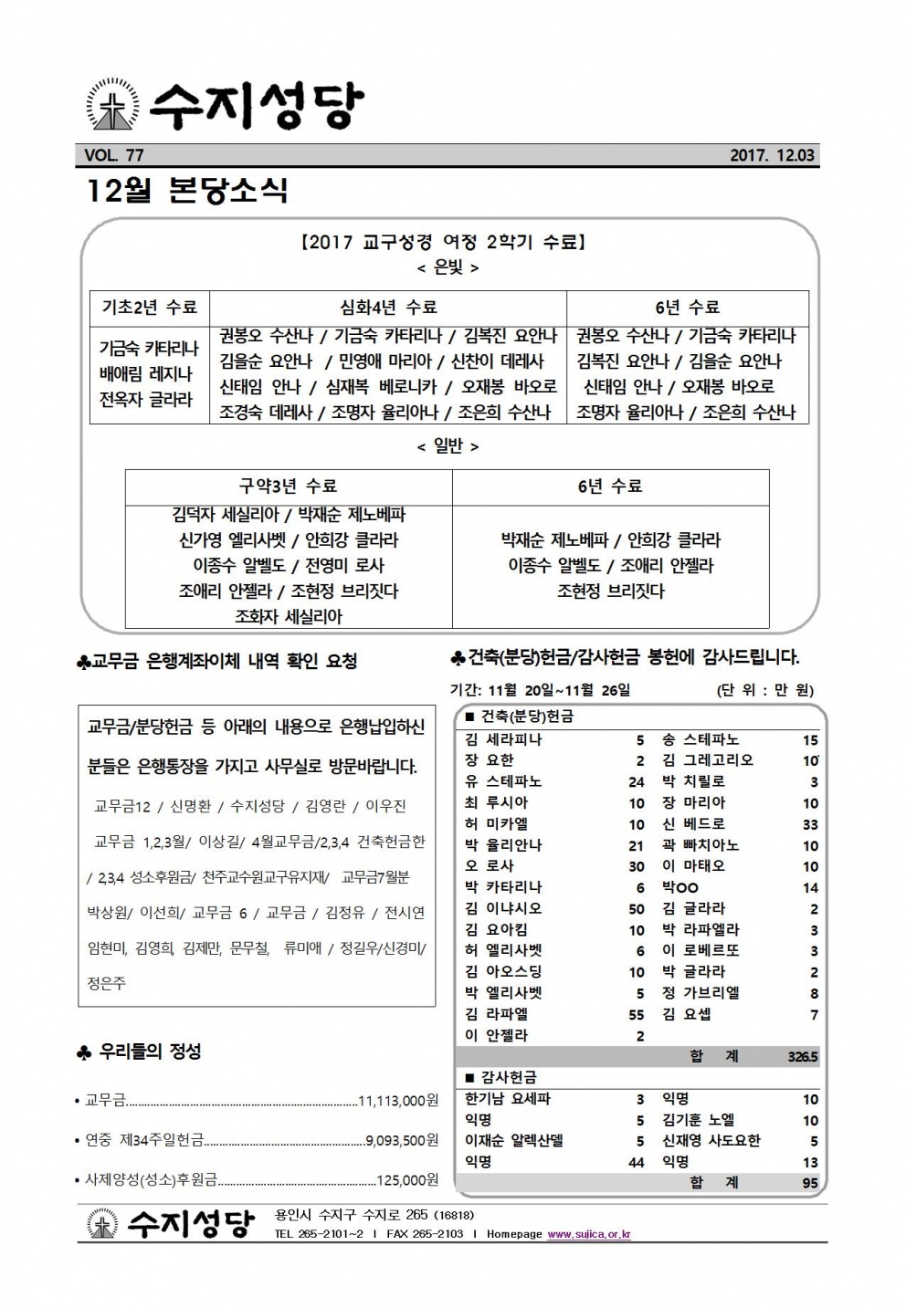 대림 제1주일 (20171203)