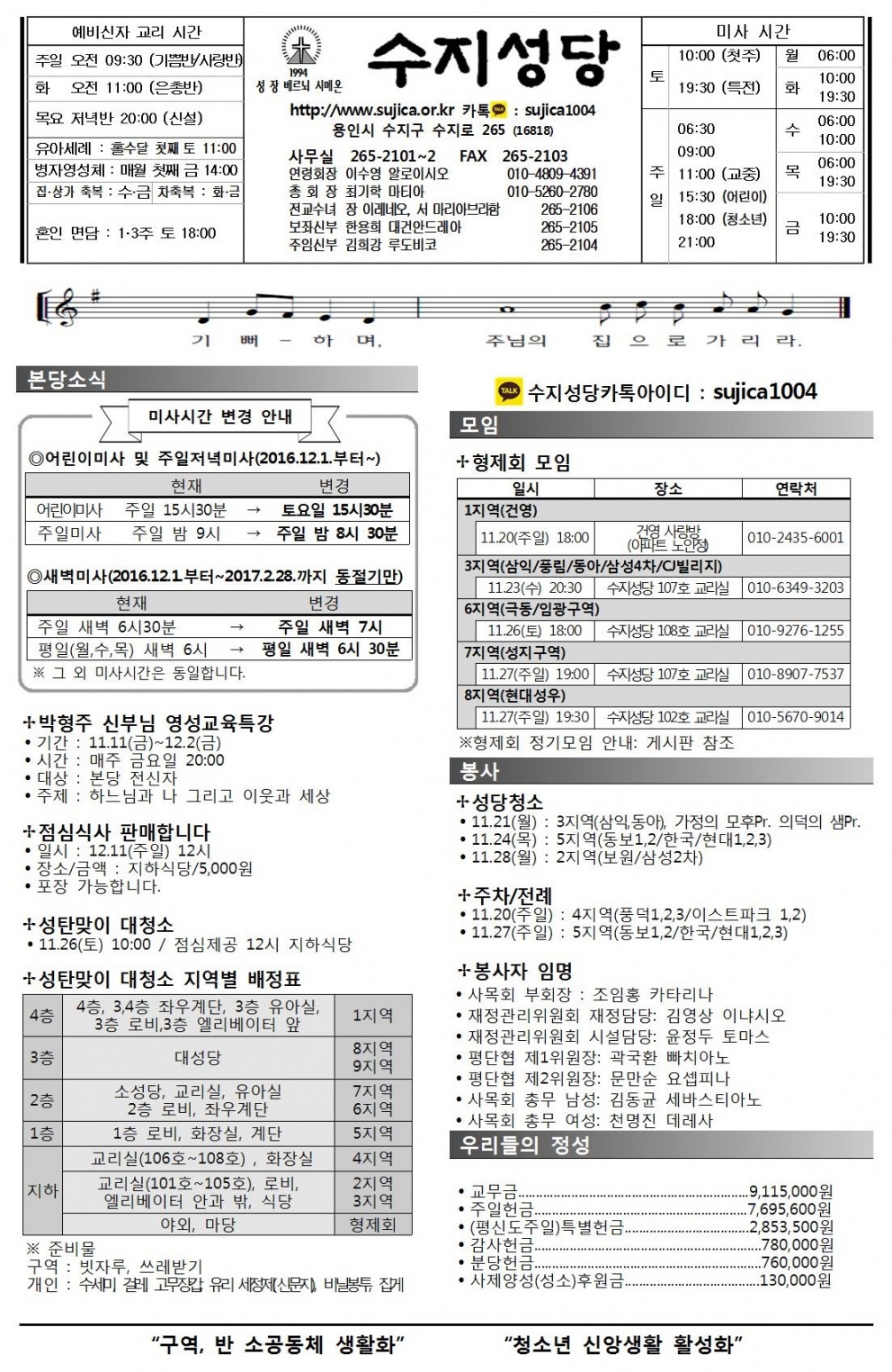 그리스도 왕 대축일 (20161120)