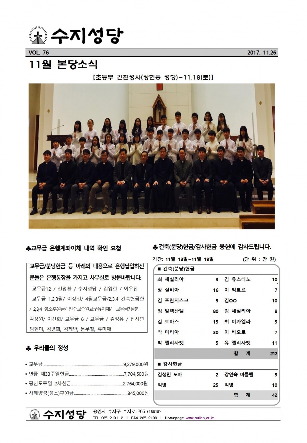 그리스도 왕 대축일 (20171126)