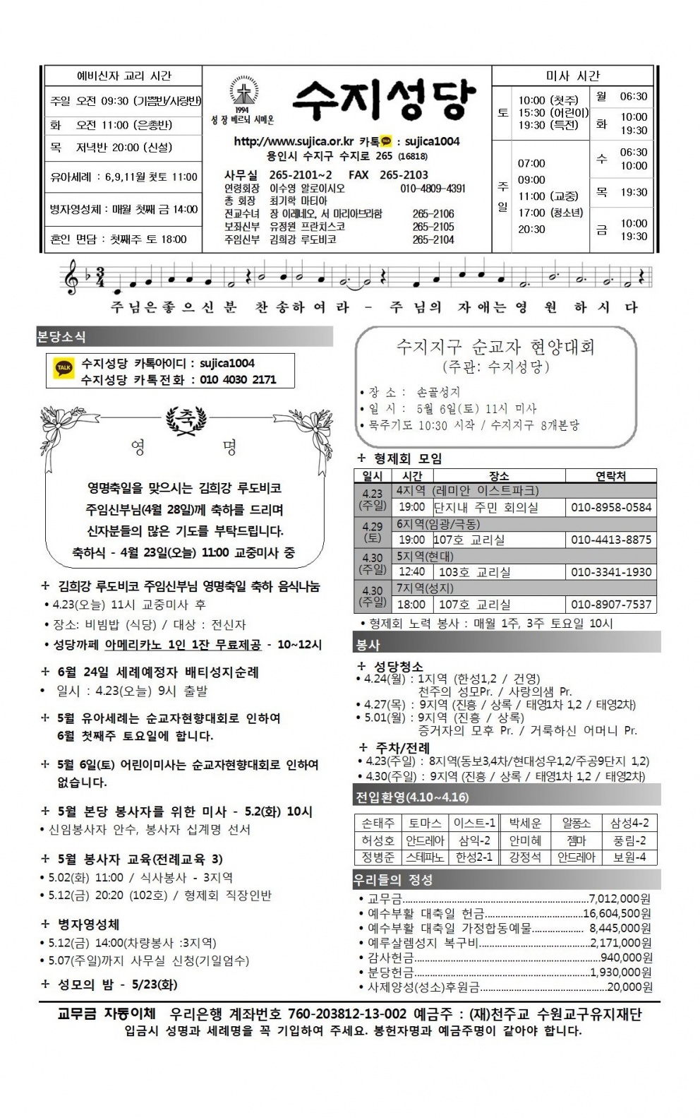 부활 제2주일 (20170423)