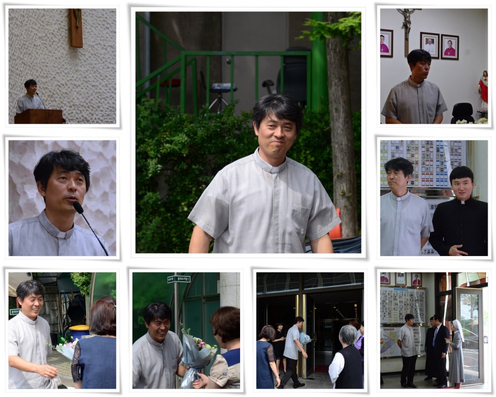 김희강 루도비코 신부님 부임 (20160621)