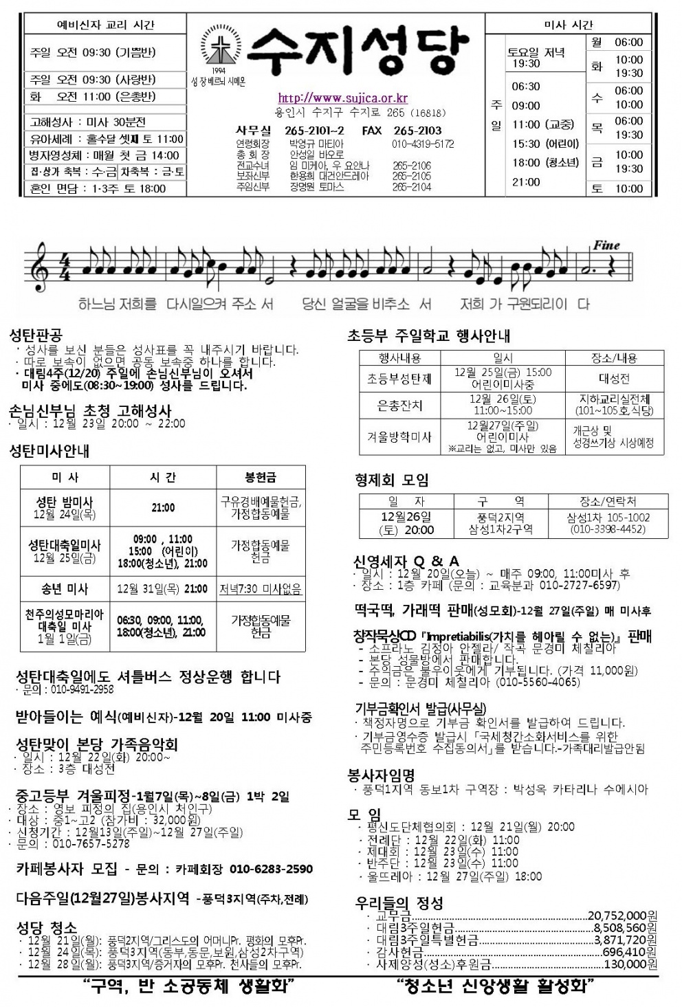 (주보) 대림 제4주일 2015.12.20