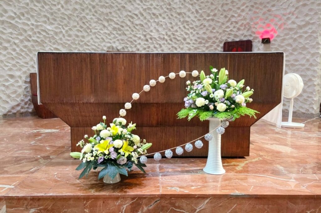 261009-연중제28주일 전례꽃꽂이